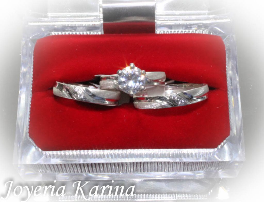 Anillos De Boda Plata - Modelo N°1733 De